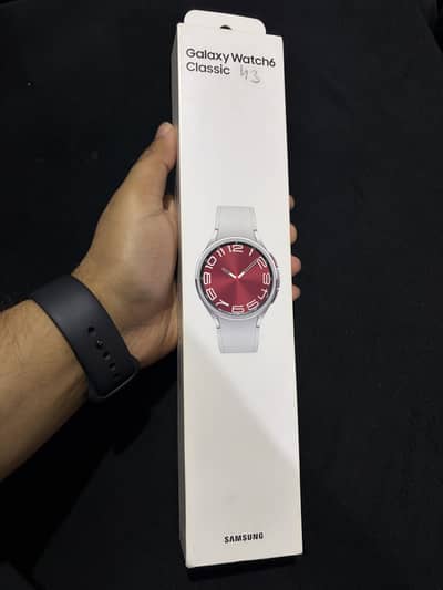 Samsung Galaxy Watch 6 Classic Silver