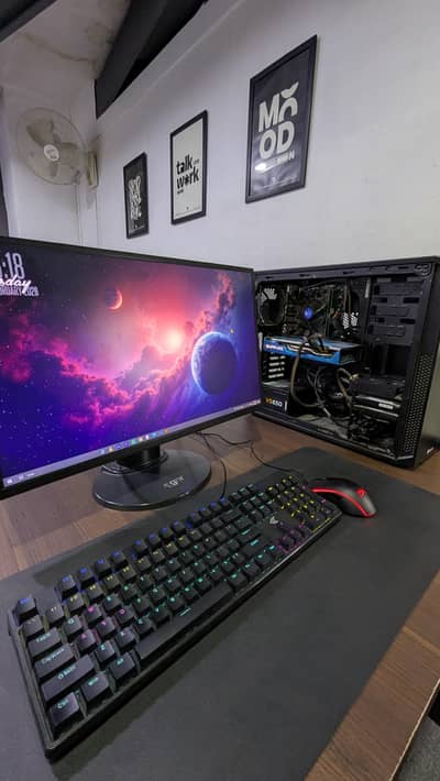 i5-6600 Gaming PC | Sapphire RX 590 8GB | 16GB RAM | Corsair 650W