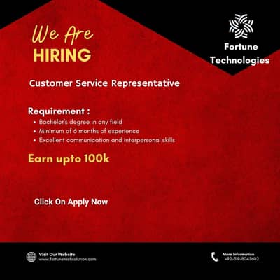 Customer service Representative
