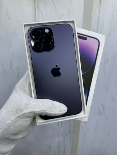 I phone 14 pro Max 256 GB PTA APPROVED 89% Battery Health 10 by 11