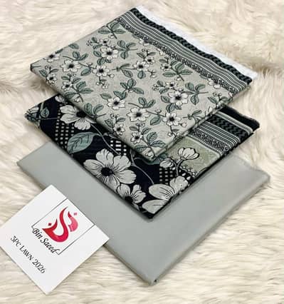 Bin Saeed |Lawn 3pc Collection 2026|57 Design Available