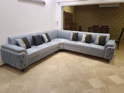 7 seater Corner L shape Sofa