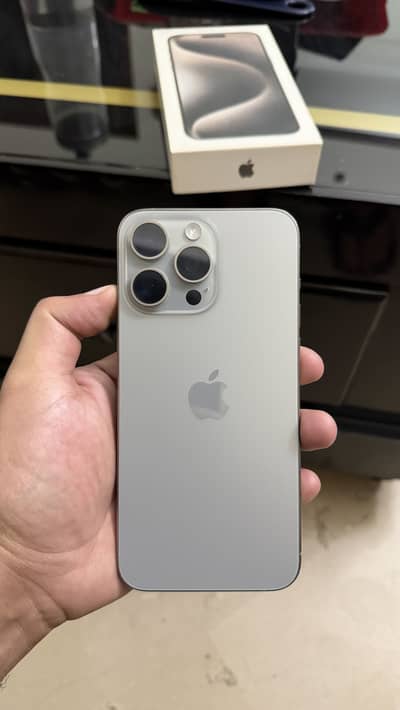 iPhone 15 Pro Max 256gb PTA Approved