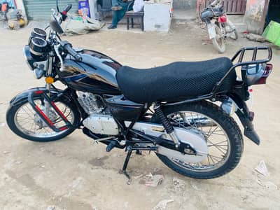 Suzuki GS 150 2022/23, single handed, Seal pack English