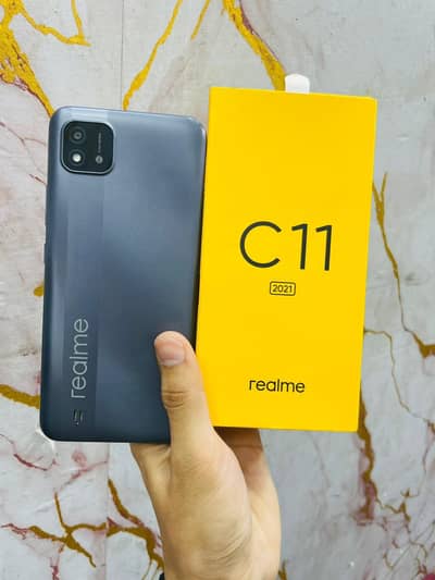 Realme C11 4/64 With Box Cable Excellent Condition