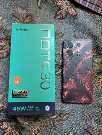 Infinix note 30 8+8 / 256 gb mobile for sale