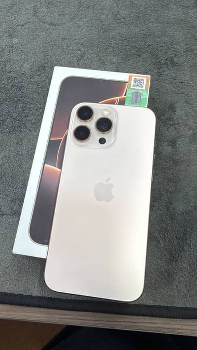 iphone 16pro max pta  hk model 256gb pta