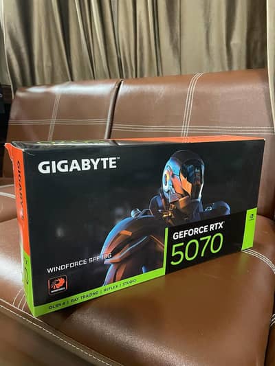 Gigabyte GeForce RTX 5070 Windforce SFF 12GB – Brand New | Sealed Box