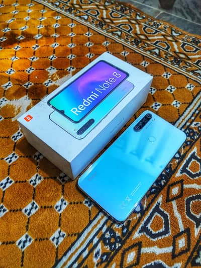 Redmi note 8 64gb complete box