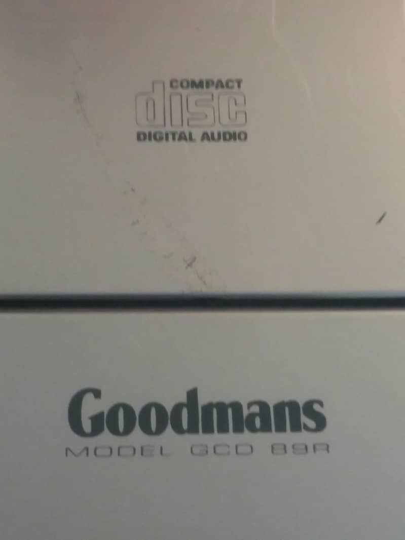 Goodmans Cd Player 4