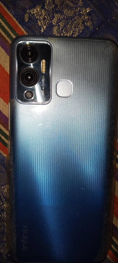 10 by 9 condition infinix hot 12 play 4+1  GB 64GB internal storage