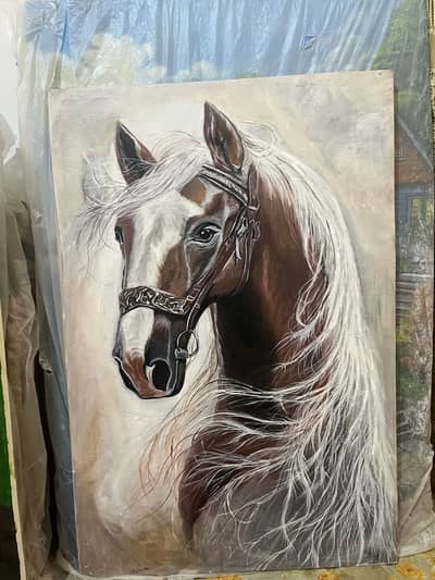 Royal Grace” horse painting