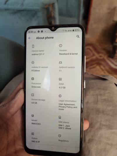 Realme C21y [4/64] [ Official Approved ] [ Exchange Possible ]