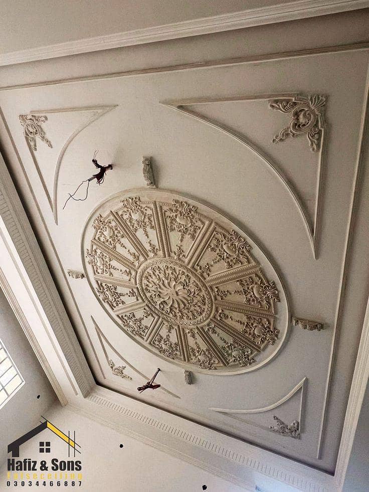Fancy Ceiling,  Spanish Ceiling,  چنیوٹی سیلنگ 10