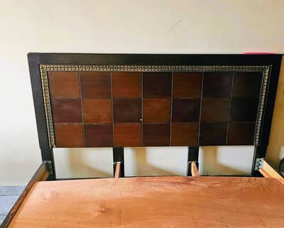 Only King Size Wooden bed/ Double Bed/  No Damage,No loose