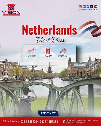 Netherland ,Schengen, Irland visa , USA , Uk , Visit Visa Services