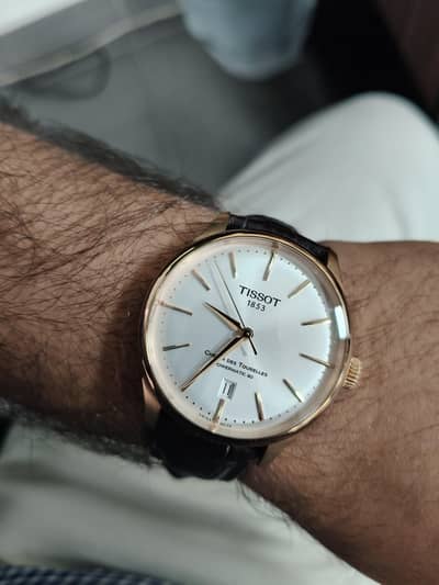 Tissot Chemin des Tourelles Powermatic 80 (PVD 18K Gold Plated)