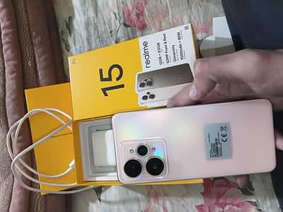 Realme 15 5g 12 512 complete box 10 by 10