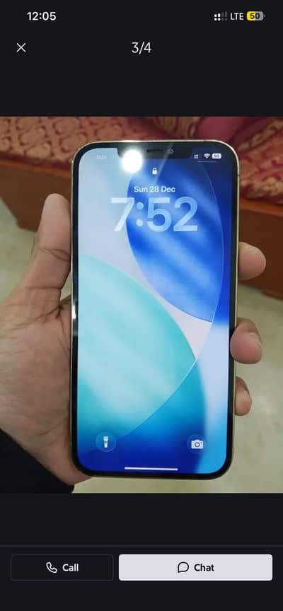 Iphone 12 Pro Max Official Pta Approved With Box And Charger