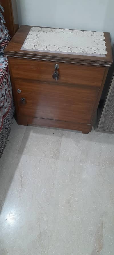 wooden bed side tables