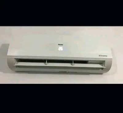 Haier 1 ton inverter Ac like brand new condition