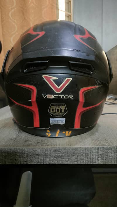 Vector helmet dot approved large size