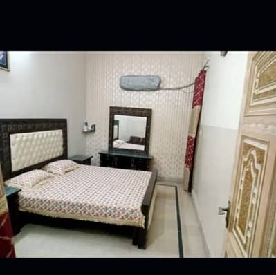 “Double Bed & Dressing Table Set for Sale – Without Mattress”