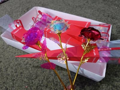 24K Gold rose valentine gift anniversary gift special occasion gift