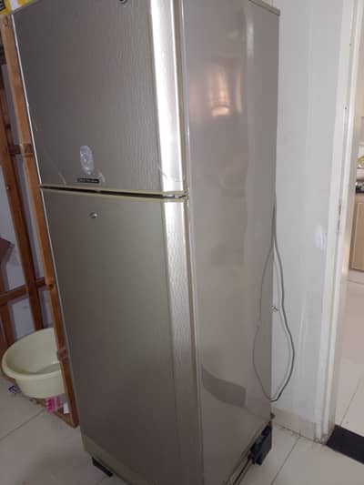 PEL Model 155 Double Door Refrigerator Grey Color Family Size