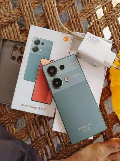 Redmi Note 13 pro 8+8 /256 GB Full box Exchang vivo infinix tecno ipho