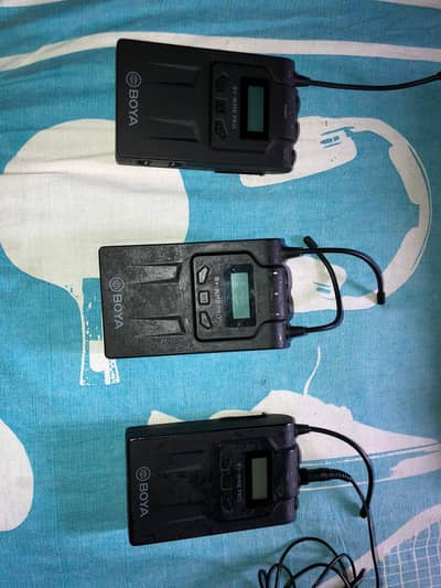 Boya Wireless Mic K2  Only 15000 Contact Now.