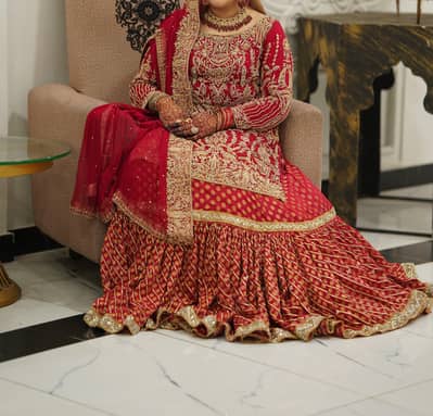 Bridel Suite for First day (lehnga kurti )
