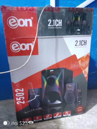 Eon speaker Bluetooth system with remort