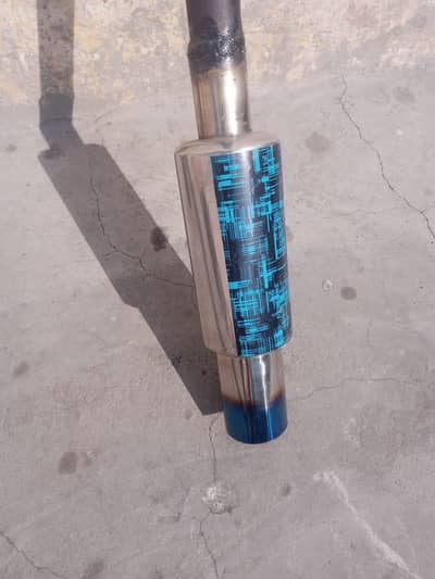 HKS exhaust with 70 bend