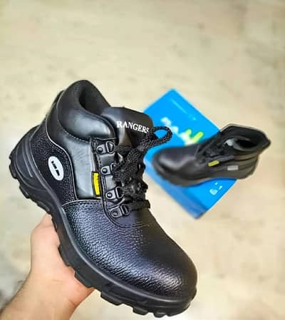 Premium Leather Safety Shoes Rangers