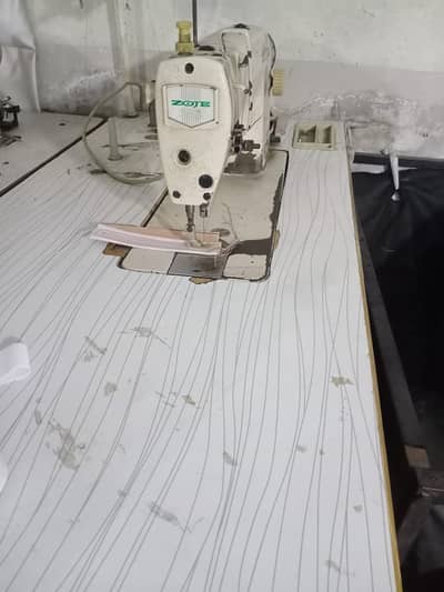 Zoje single needle lock stitch