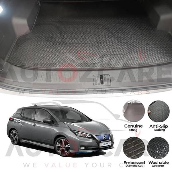 Nissan Leaf China Rexine Custom-Size Trunk Mat - Model 2017-2025