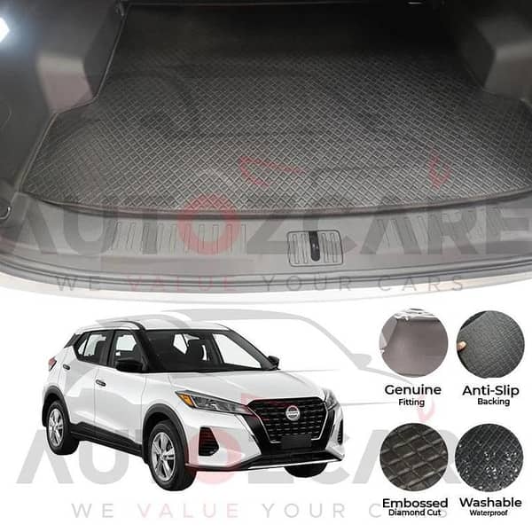Nissan Kicks China Rexine Custom-Size Trunk Mat - Model 2016-2025