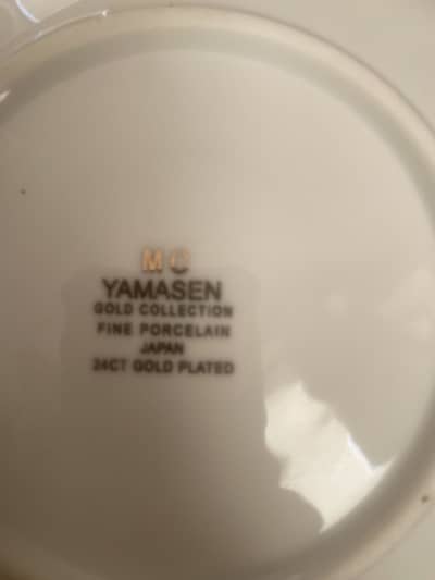 Royal 24 caret gold plated original Japan tea set