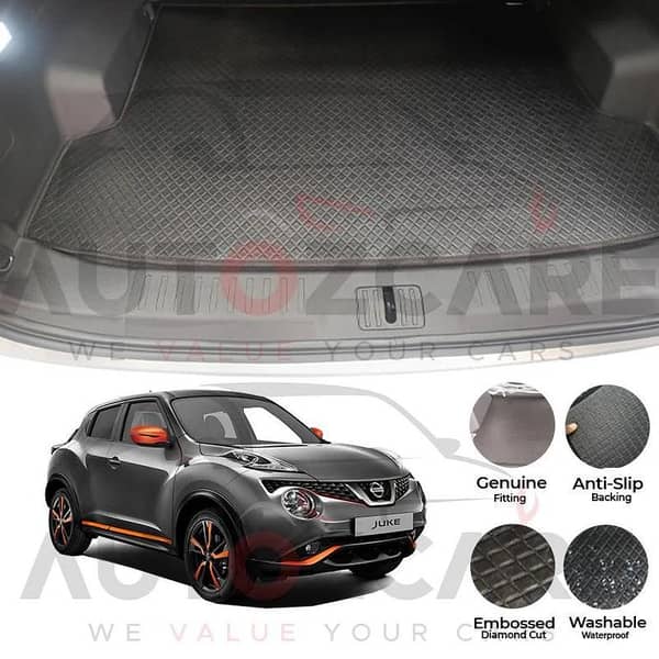 Nissan Juke China Rexine Custom-Size Trunk Mat - Model 2010-2025