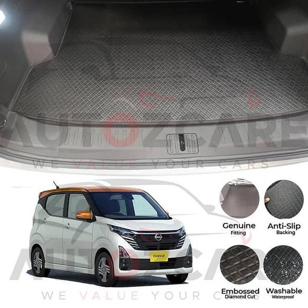 Nissan Dayz China Rexine Custom-Size Trunk Mat - Model 2020-2025