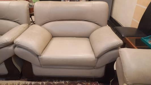 Leather Sofa set | 5 seater