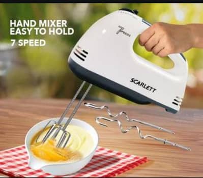 7 speed light weight hand mixer beater  ( what's app 0328-2609081