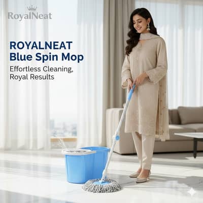 Brand New 360° Magic Spin Mop with Bucket - Unused Box Packed