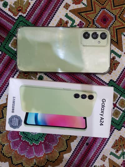 Samaung A24 with box