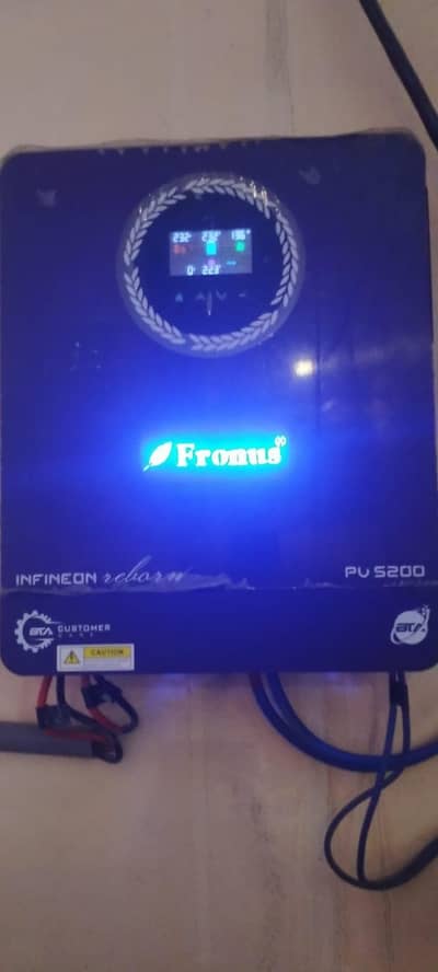 fronus 4.2 chalne main bilkul ok hai aur condition new hai