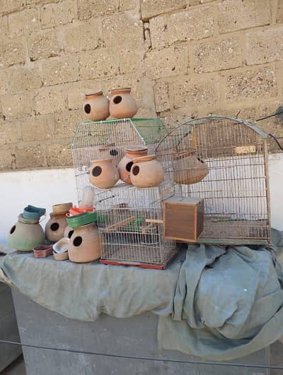 2 big size cage with handiyan