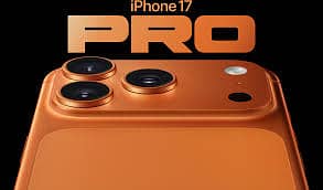 iPhone 17 Pro Max 256GB Orange – PTA Approved – Box Pack