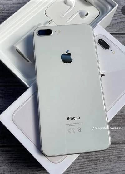 I phone 8 plus official pta approved Whatsapp number 03491408599