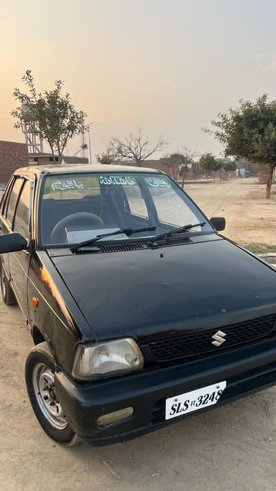 Suzuki Mehran for sale demand 6lac pkr